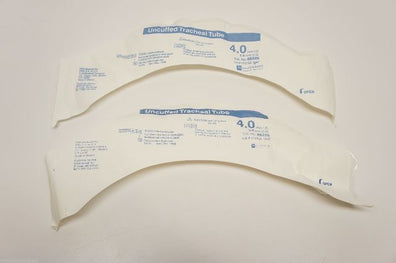 86225 ~ Mallinckrodt Uncuffed Trach Tube 4.0mm ID ~ Lot of 2